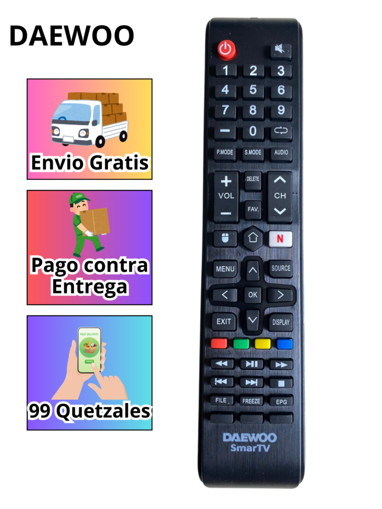 Control Remoto Universal Daewoo