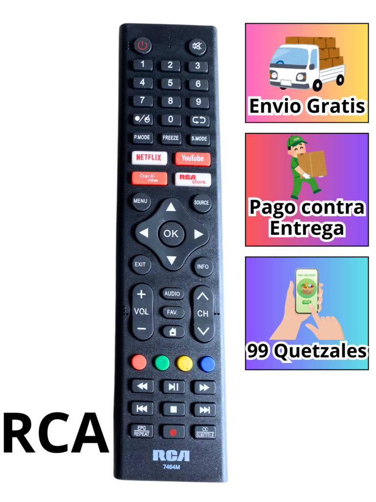 Control Remoto Universal RCA Smart TV