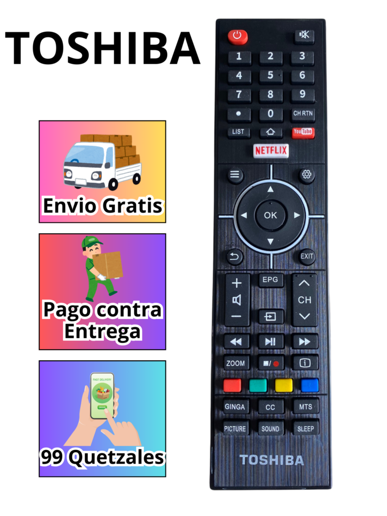 Control Remoto Universal Toshiba