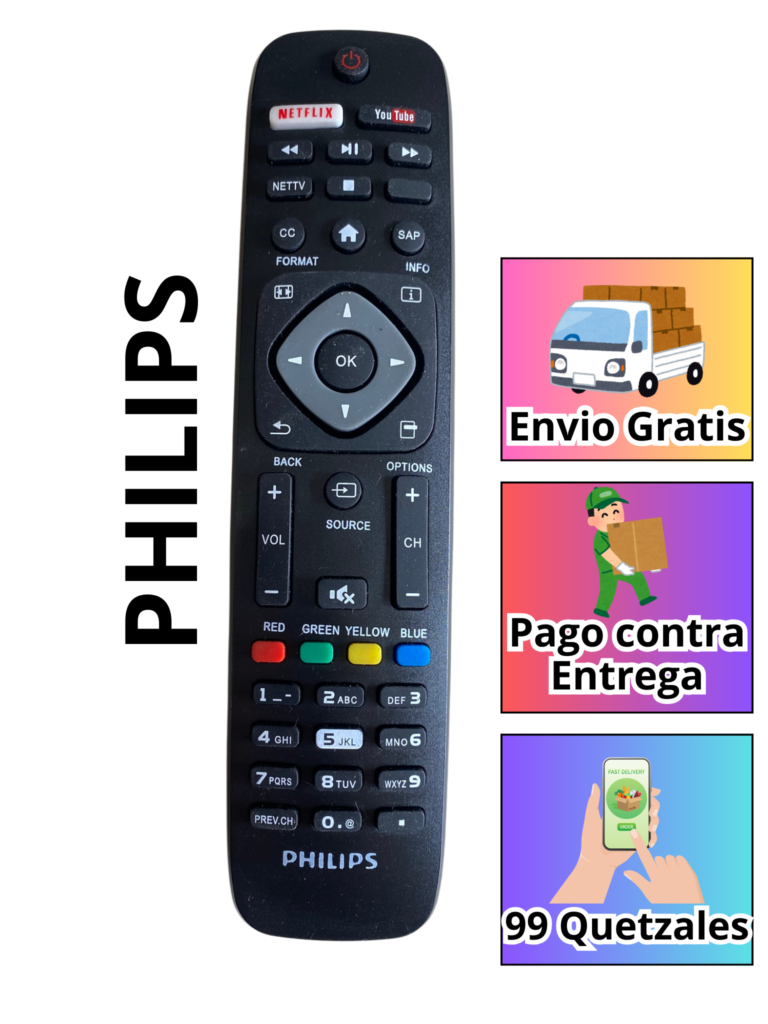 Control Remoto Universal Philips Smart TV