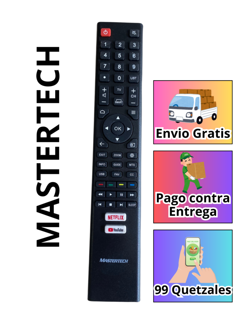Control Remoto Universal Mastertech
