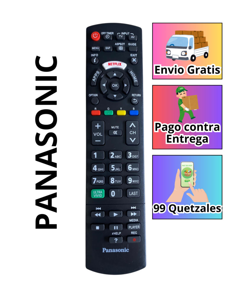 Control Remoto Universal Panasonic Viera