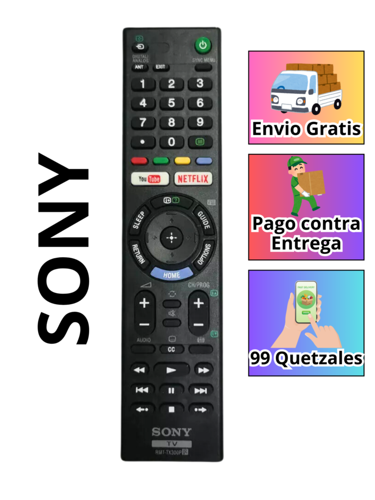 Control Remoto Universal Sony Bravia