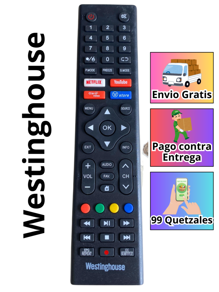 Control Remoto Universal Westinghouse